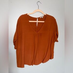 Madewell V-Neck Blouse